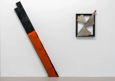 Diagonal and Halved, 1981, Triangle Picture, 1983, photo Jan Höhe